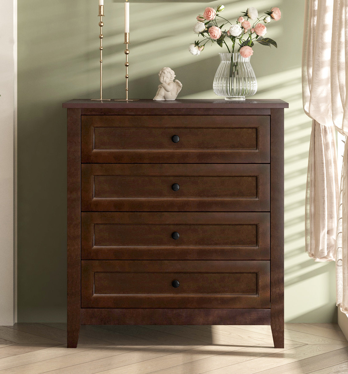 Red Barrel Studio® Elfgund Solid Wood Accent Chest | Wayfair