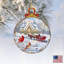 Sleigh Ride Wooden Ornament by Gelsinger