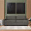 Louisa 87'' Square Arm Sofa Bed-1970938834