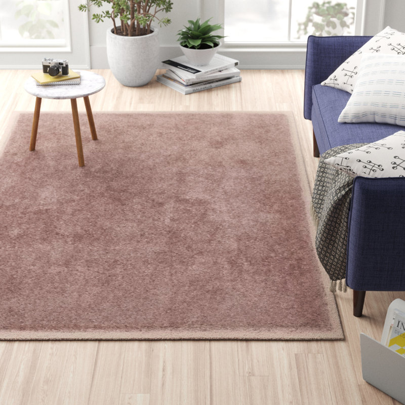 Siding Spring Solid Colour Area Rug, Rectangle 133 x 190cm