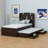 Bed With Trundle, Drawers and Outlet-1917646293-1933868163