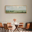 Grande impression sur toile encadrée, impression de paysage de prairie rétro pour décor de ferme moderne-119328866-119328865