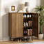 Camilo 24 Pair Shoe Storage Cabinet for Entryway with Adjustable Shelves,Shoe Organizer-325093519