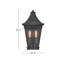 Chapel Hill 2-Light Outdoor Aluminum Wall Mount Lantern