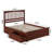 Brunelle Solid Wood Platform Bed with Matching Footboard and Storage Drawers -1949010500-1949010502