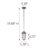 Gillingham 1 - Light Single Pendant