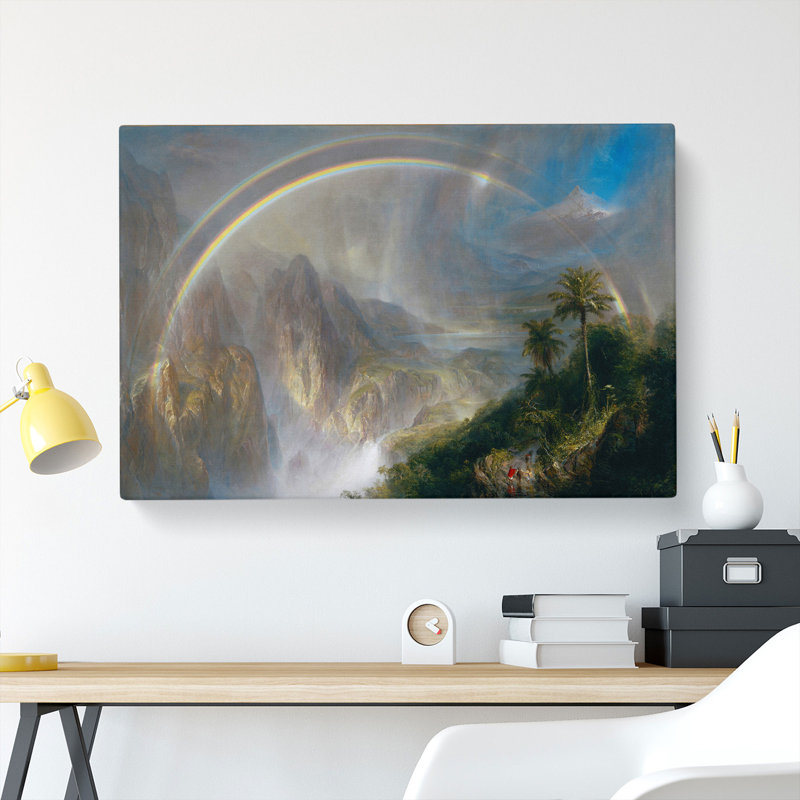 Rainy Season In The Tropics by Frederic Edwin Church - Wrapped Canvas Painting, 35cm H x 50cm W x 3cm D