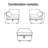 Toxi 58.26" Upholstered Loveseat with Ottoman-608522510