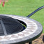 Brava Steel Wood Burning Fire Pit Table