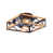 Or Bronze - plastique - 22,6 po