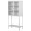 Armoire de rangement en métal 59 po H