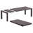 Farrah Rectangular Metal Outdoor Dining Table , in. W 39'' in. D-1803164632-1803164635