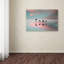 Art mural sur toile tendue - "Family Flamants" de Natalia Baras pour décoration de salon, de chambre à coucher ou de bureau - 22 x 32-23532430