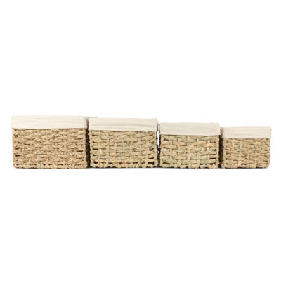 Fleur De Lis Living Wicker Decorative Basket