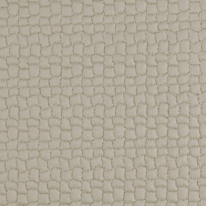 Hamilton Quilted Sham, King, Platinum
