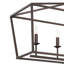 Luminaire suspendu linéaire à 6 lumières pour îlot de cuisine Abrianna-1223900908