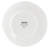 Gibson 12 Piece Organic Round Ceramic Dinnerware Set in White