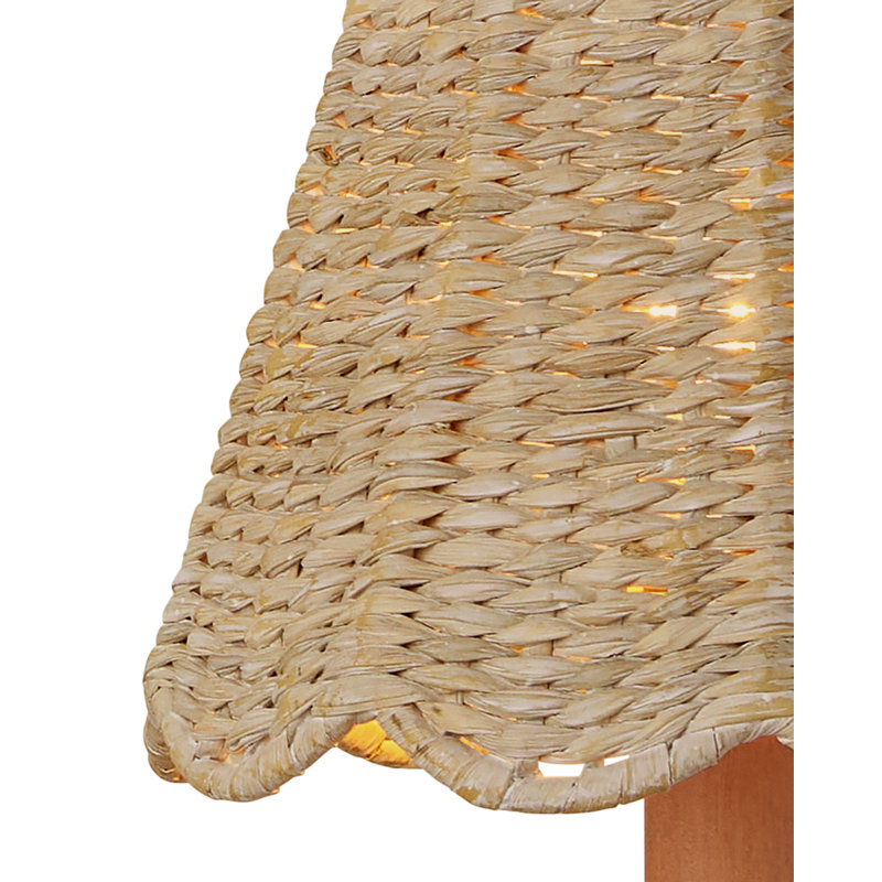 Abat-jour de chandelier Annabelle, Naturel