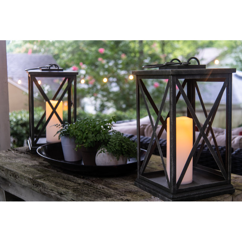 Lawrence Lantern, 19.5" H x 11" W x 11" D