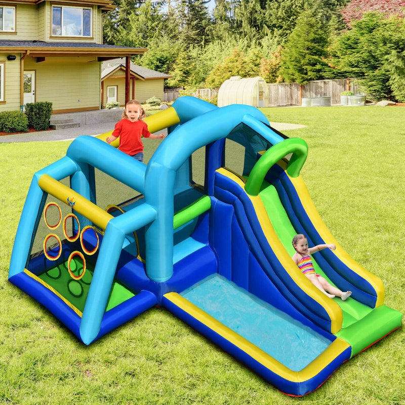 Jeu gonflable 150 'x 118' avec toboggan