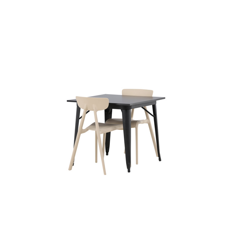 Watson 2 - Person Dining Set, Beige, Beige