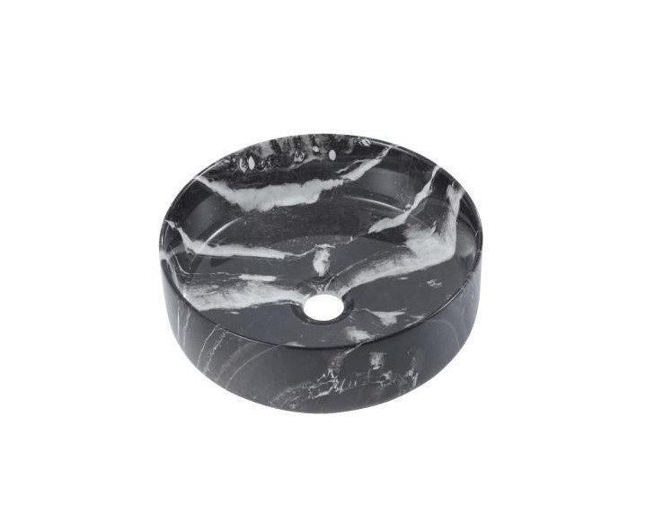 Round Sink, Black