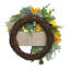 Faux Sunflower 40cm Wreath