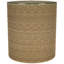 Table d'appoint ronde avec ruppie maritime brune et style décoratif pour les espaces intérieurs Foyer cylindrique fabriqué à la main