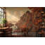 Décoration murale cloison amovible pagode murale-129174531-129174532