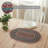 Lutishia Jute Geometric Oval Placemat-1615398127