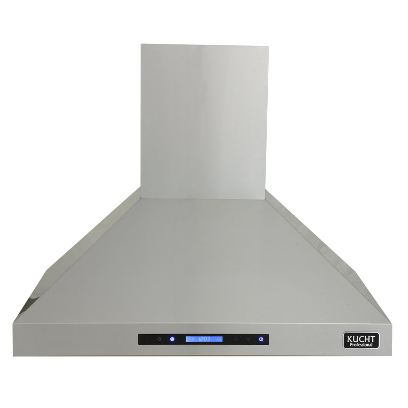 Kucht 36" Stainless Steel Wall Mounted Range Hood with LED Lights