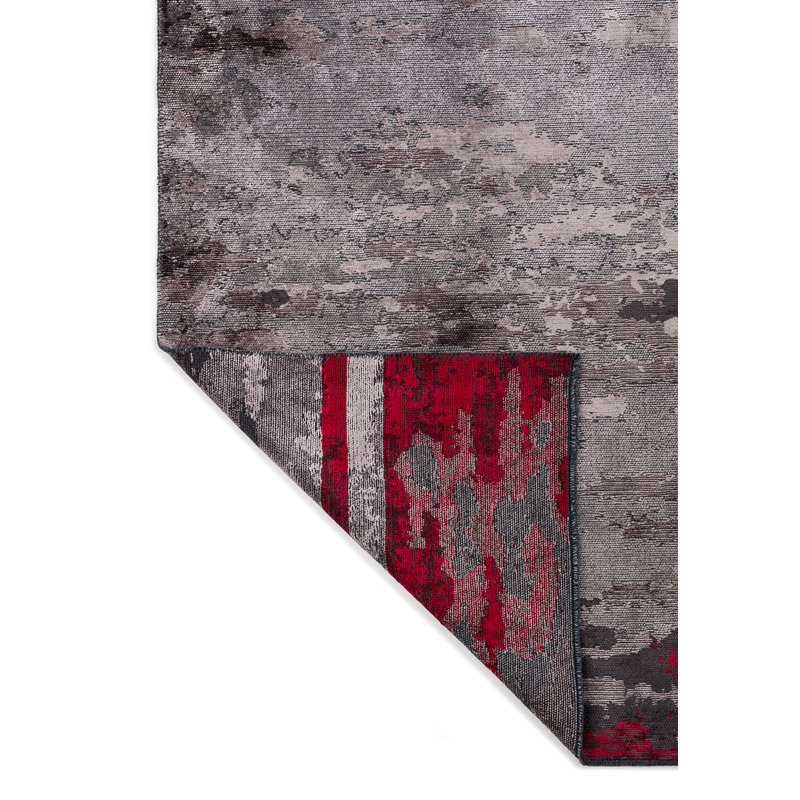 Besaraba Abstract Hand Loom Indoor / Outdoor Area Rug, Rectangle 5'3" x 7'7"