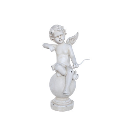 Statue de jardin d'extérieur 21 po Angel