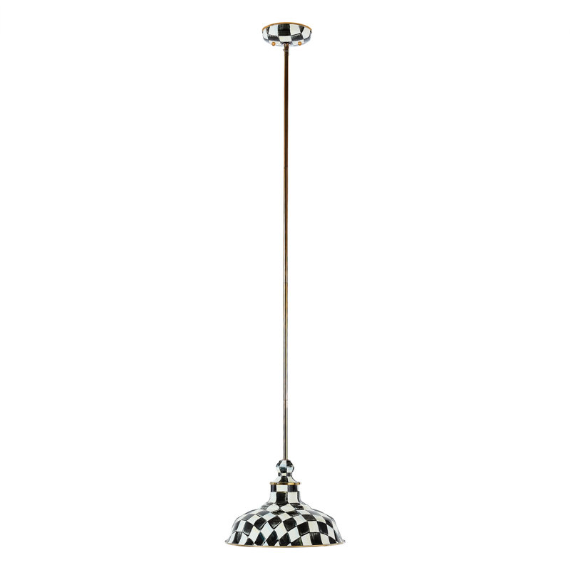 Courtly Check Barn Pendant Lamp, 12