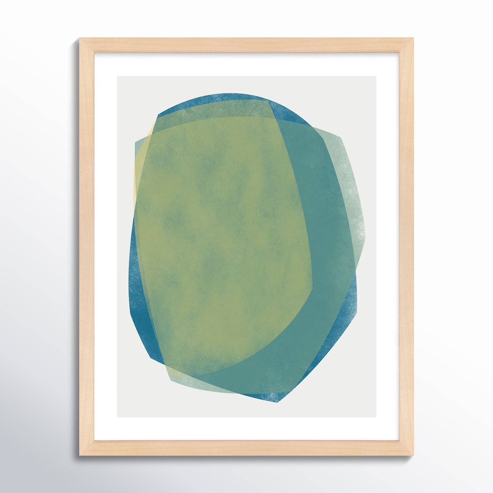Didi "Eclipse 5" Painting by Jacques Pilon, Maple, 50" H x 40" W