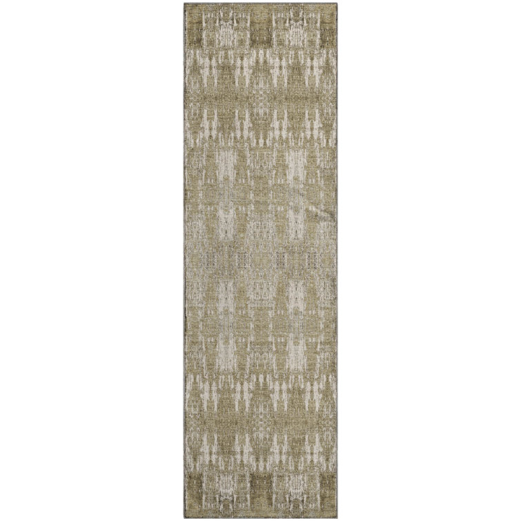 Premium Machine Washable Cerrito AMF580 Beige Rug