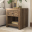 Table de chevet 1 tiroir avec tablette ouverte H 20,3 po Lukas Modern-105610567-77818554