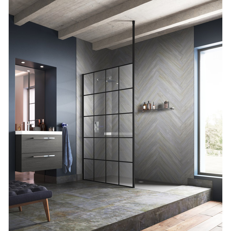 Wetroom Screen Ceiling Post