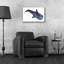 «Shark Whale 1» par Stellar Design Studio, art mural en verre acrylique-1328225181