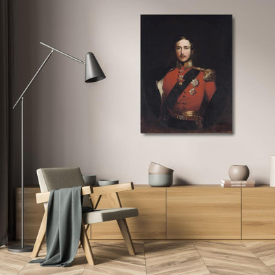 "Portrait of Prince Albert" by  John Lucas - Gallery Wrap Canvas Wall Art
