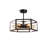 Matija 6 - Light Dimmable Lantern Drum Chandelier