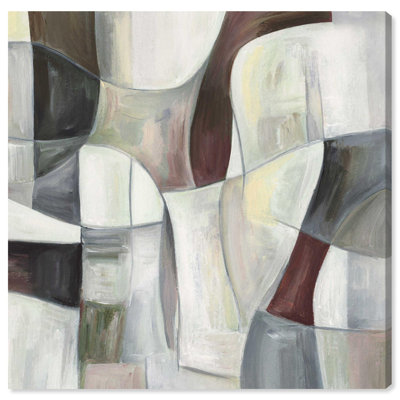 Shadows in Motion I Canvas Print Office Wall Decor by Art Remedy, Gallery Wrapped, 30 x 30