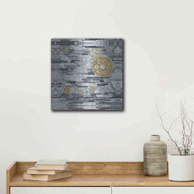 Art mural en métal «EU Timetable I BW» par Williston Forge