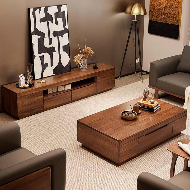 Walnut Wood Coffee Table