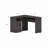 2-Drawer 1-Shelf L-Shaped Computer Desk(Desk)-904143180