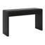 Rustic Console Table With Fluted Drawer Front, Entryway Table-1133965550