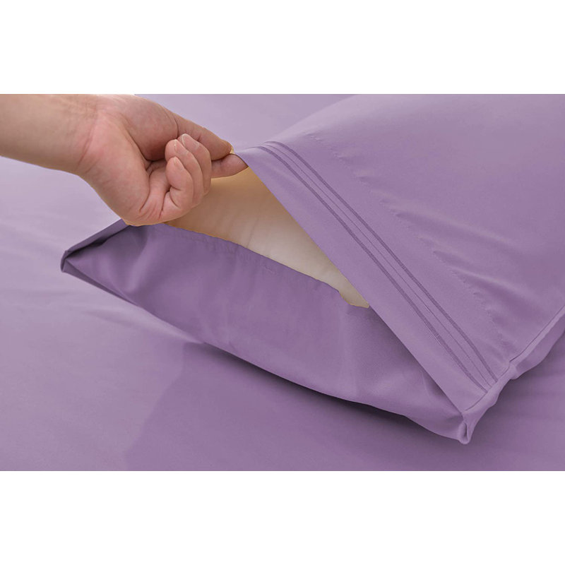 1800 Thread Count Rayon from Bamboo Sheet Set, Lavender, Twin XL
