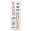 « campagne vertical sign », impression sur toile