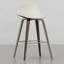 Tabouret à hauteur de comptoir / de bar Bentwood (ensemble de 2)-118737609-118737610