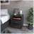 Oklahoma Nightstand,Two Drawers, One Shelf-1993606296
